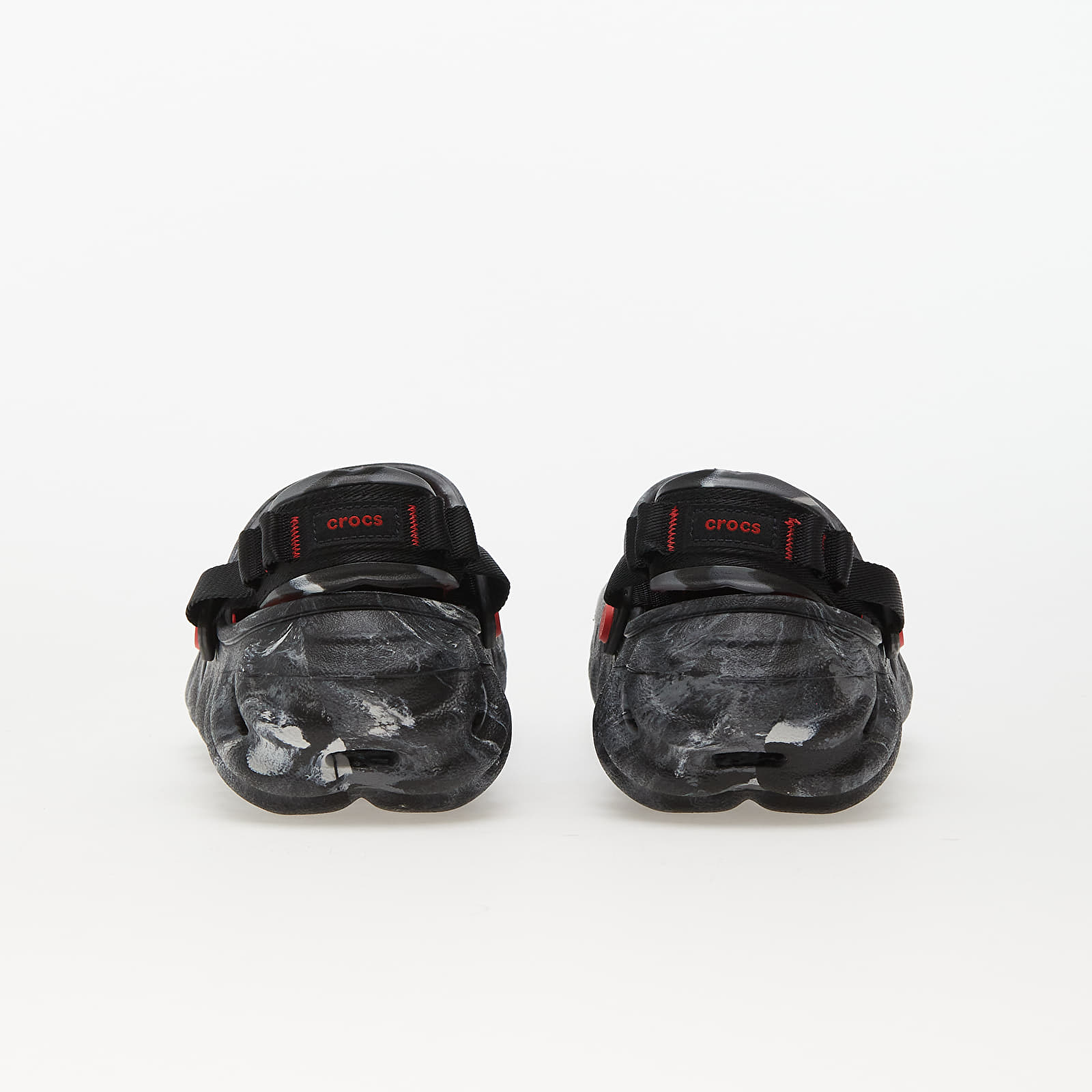 Férfi cipők Crocs Echo Marbled Clog Black/ Flame