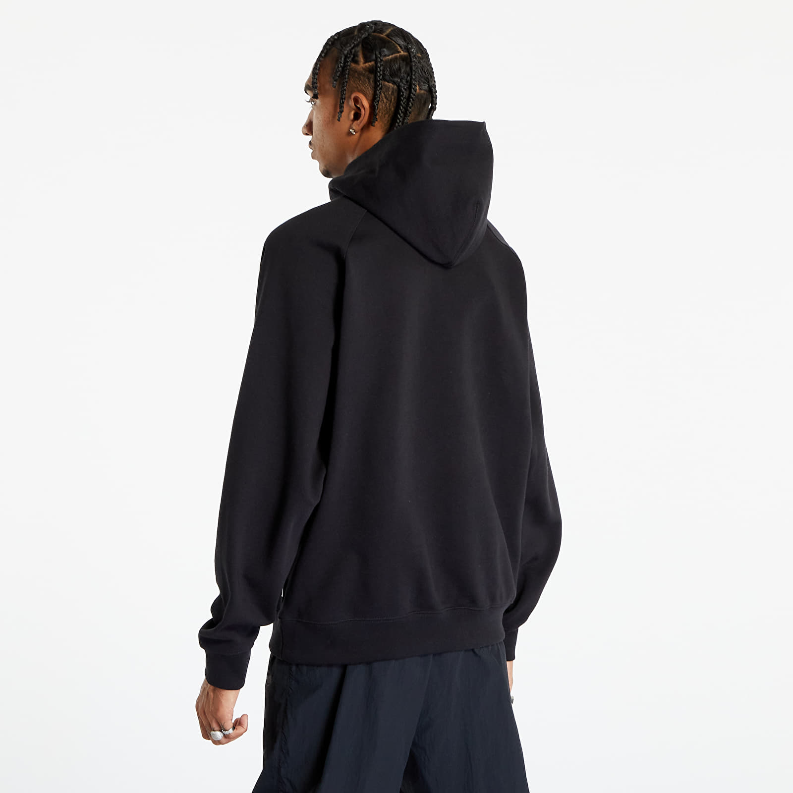 Bluzy Nike Swoosh Men's 1/2-Zip Hoodie Black/ Coconut Milk/ Black