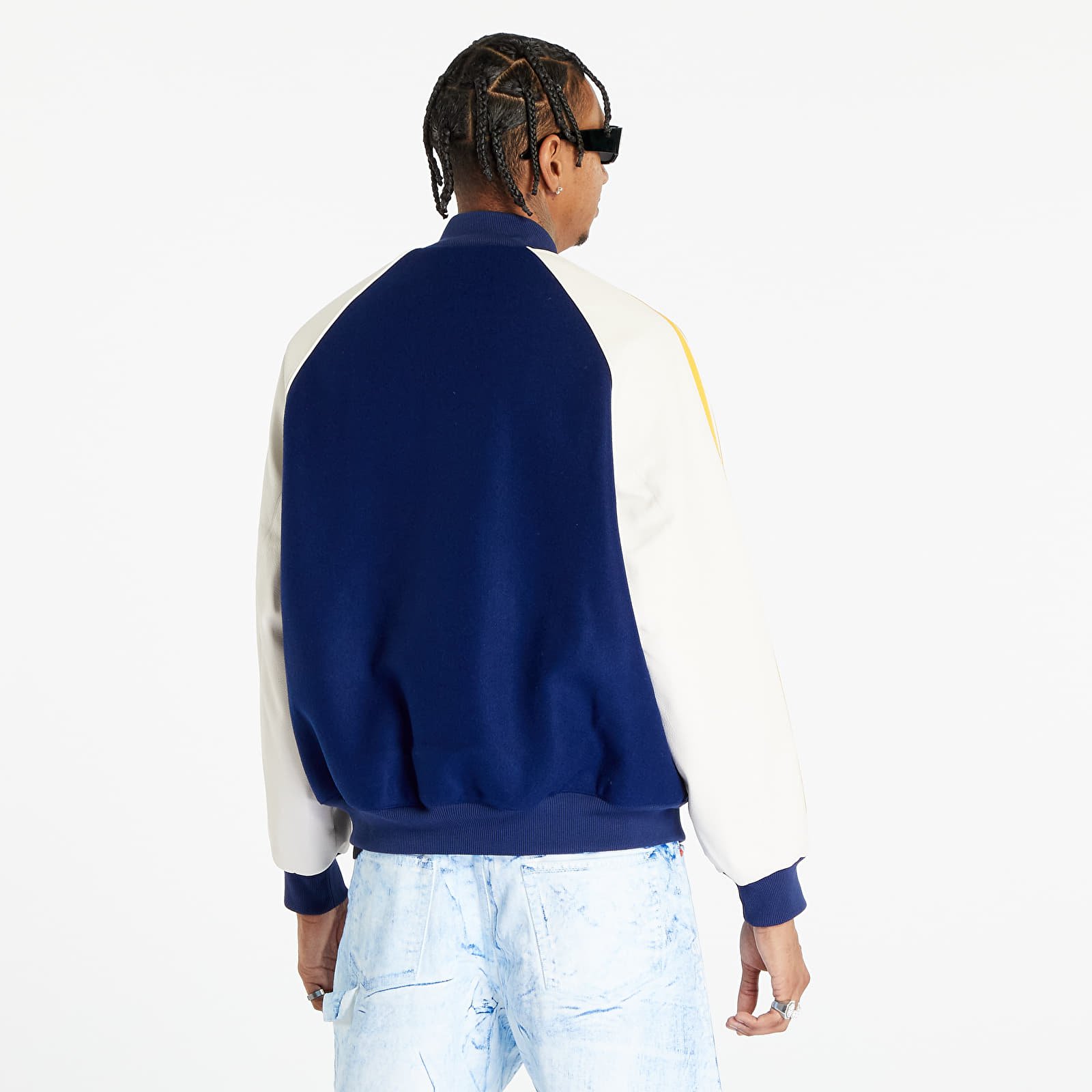 Jakker adidas Originals Sst Varsity Jacket Dark Blue/ White