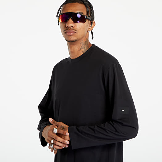 T shirts Y 3 Longsleeve Tee UNISEX Black Footshop