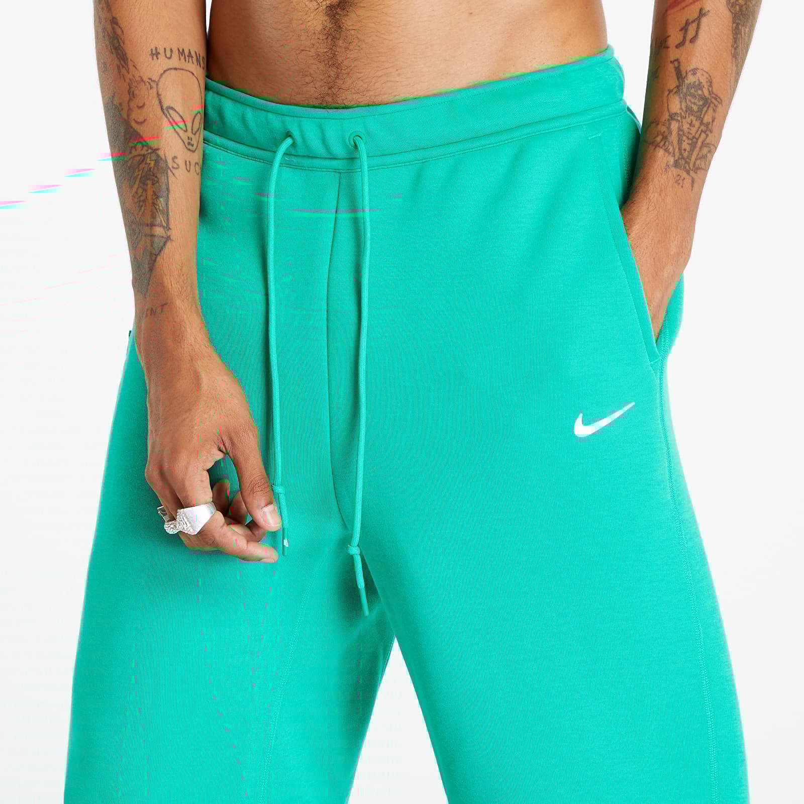 Jogger Pants Nike x NOCTA Tech Fleece Men's Open Hem Sweatpants Stadium Green/ Sail