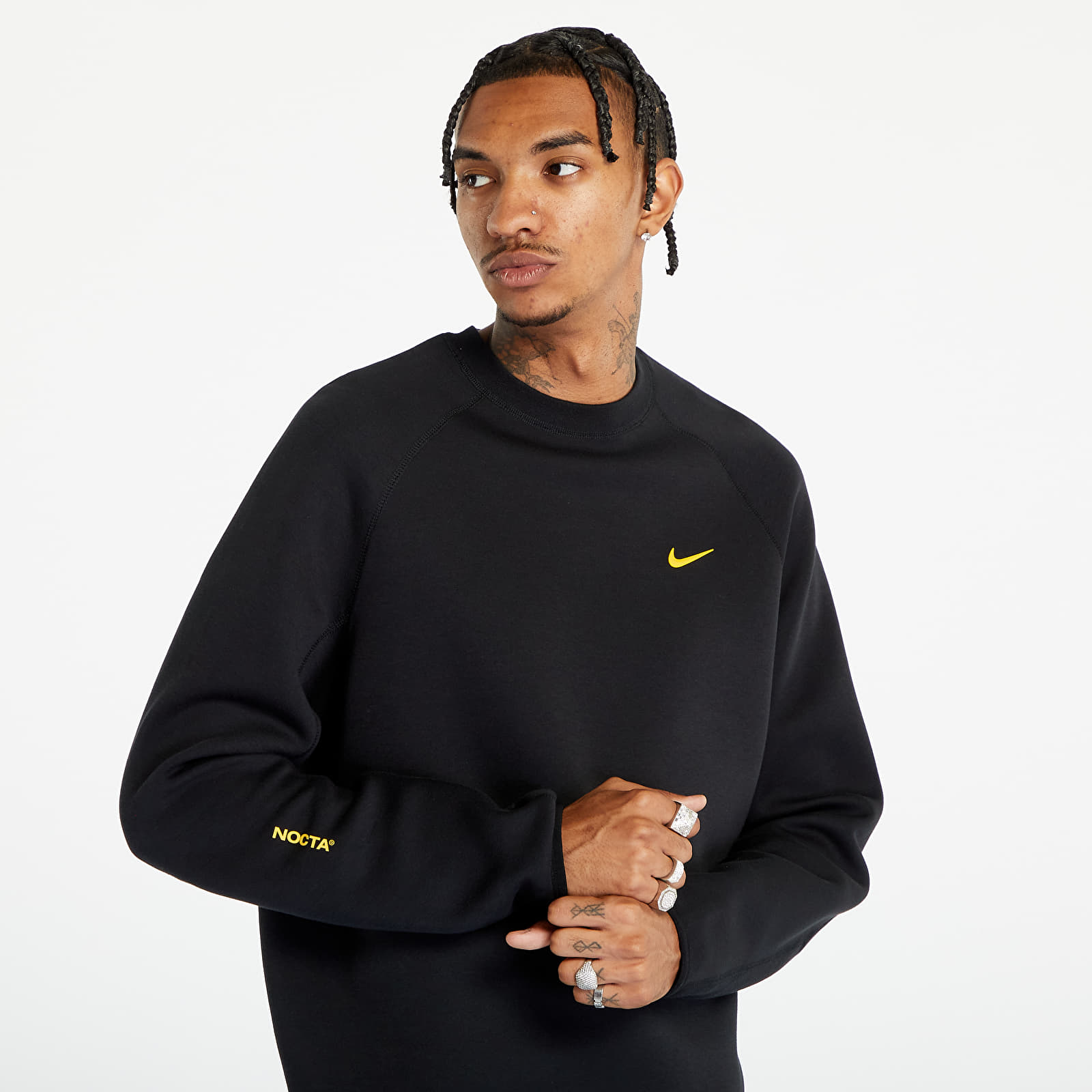 Hoodies and sweatshirts Nike x NOCTA Tech Fleece Men's Crew Black