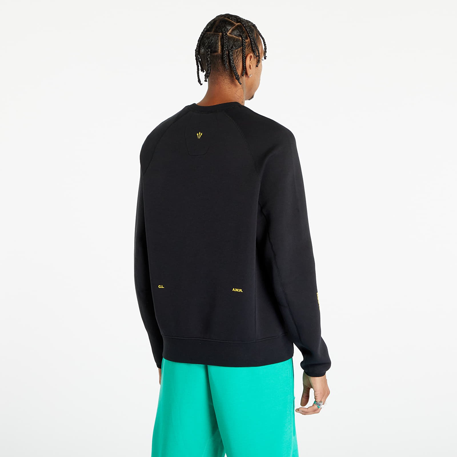 Sudaderas Nike x NOCTA Tech Fleece Men's Crew Black/ University Gold
