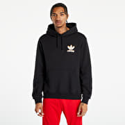 Adidas originals black trefoil hoodie store