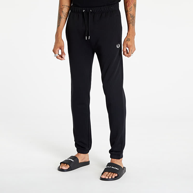 Pantaloni da ginnastica FRED PERRY Loopback Sweatpant Black