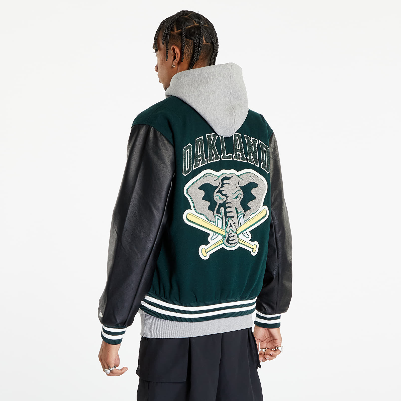 Green outlet college jacket
