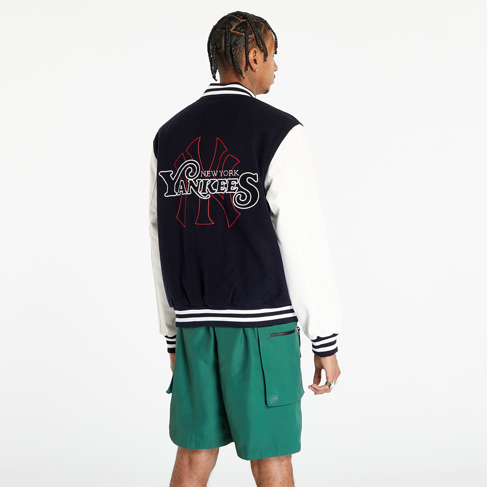 Bundy New Era New York Yankees Mlb Lifestyle Varsity Jacket Navy