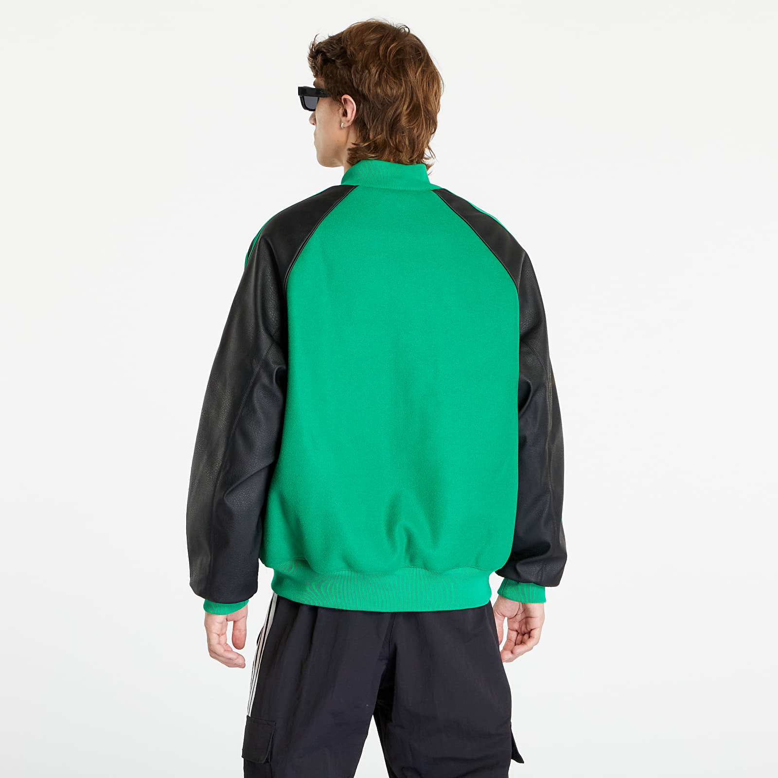 Adidas bomber deals jacket green