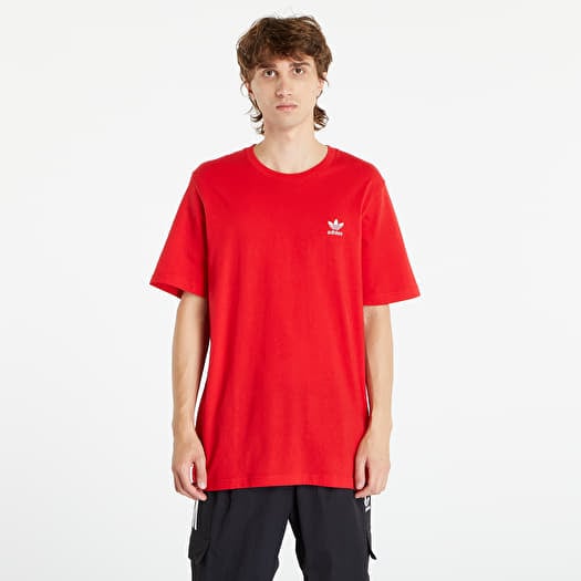 Footshop Essential Tee T-shirts Better | adidas Scarlet /White