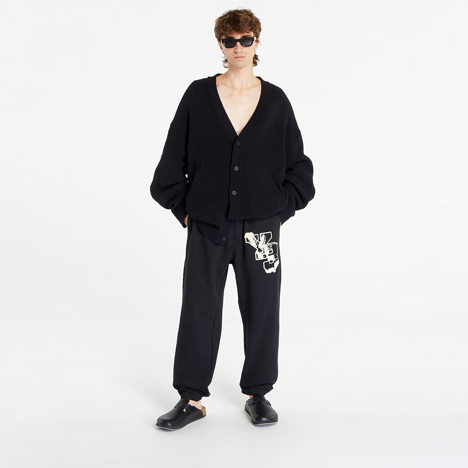 Swetry Y-3 Knit Cardigan UNISEX Black