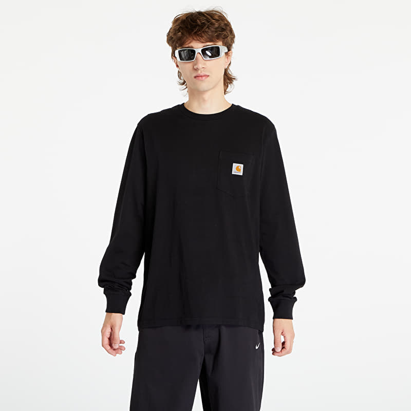Carhartt WIP Longsleeve Pocket T-Shirt UNISEX Black