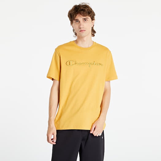 T-shirt Champion Crewneck T-Shirt Yellow