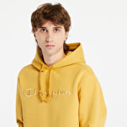 Yellow champion hoodie cheap on sale