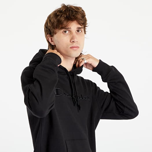 Hoodies and sweatshirts Champion Hooded Sweatshirt Black Footshop
