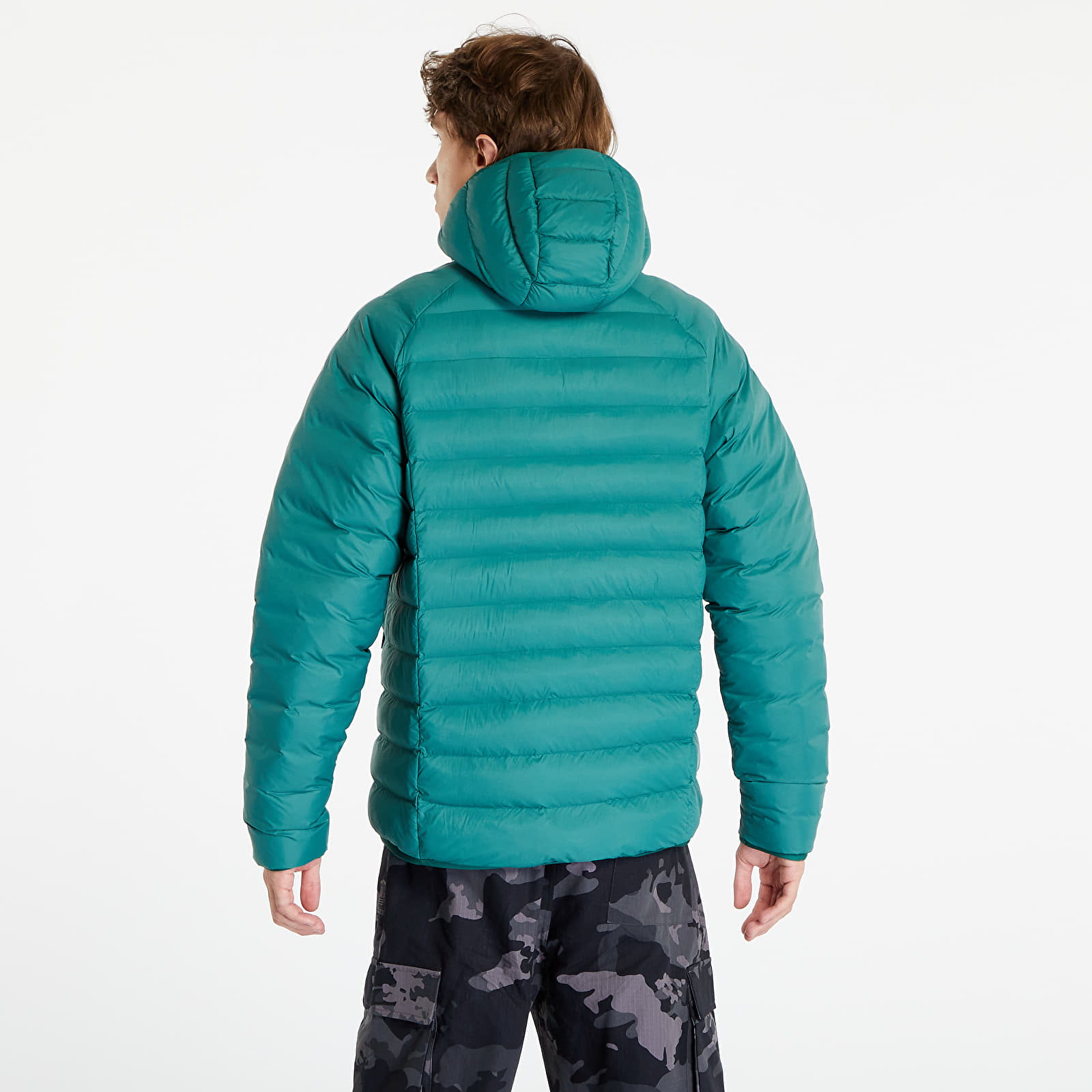 Jacken adidas Pad Hooded Puffer Jacket Collegiate Green/ White