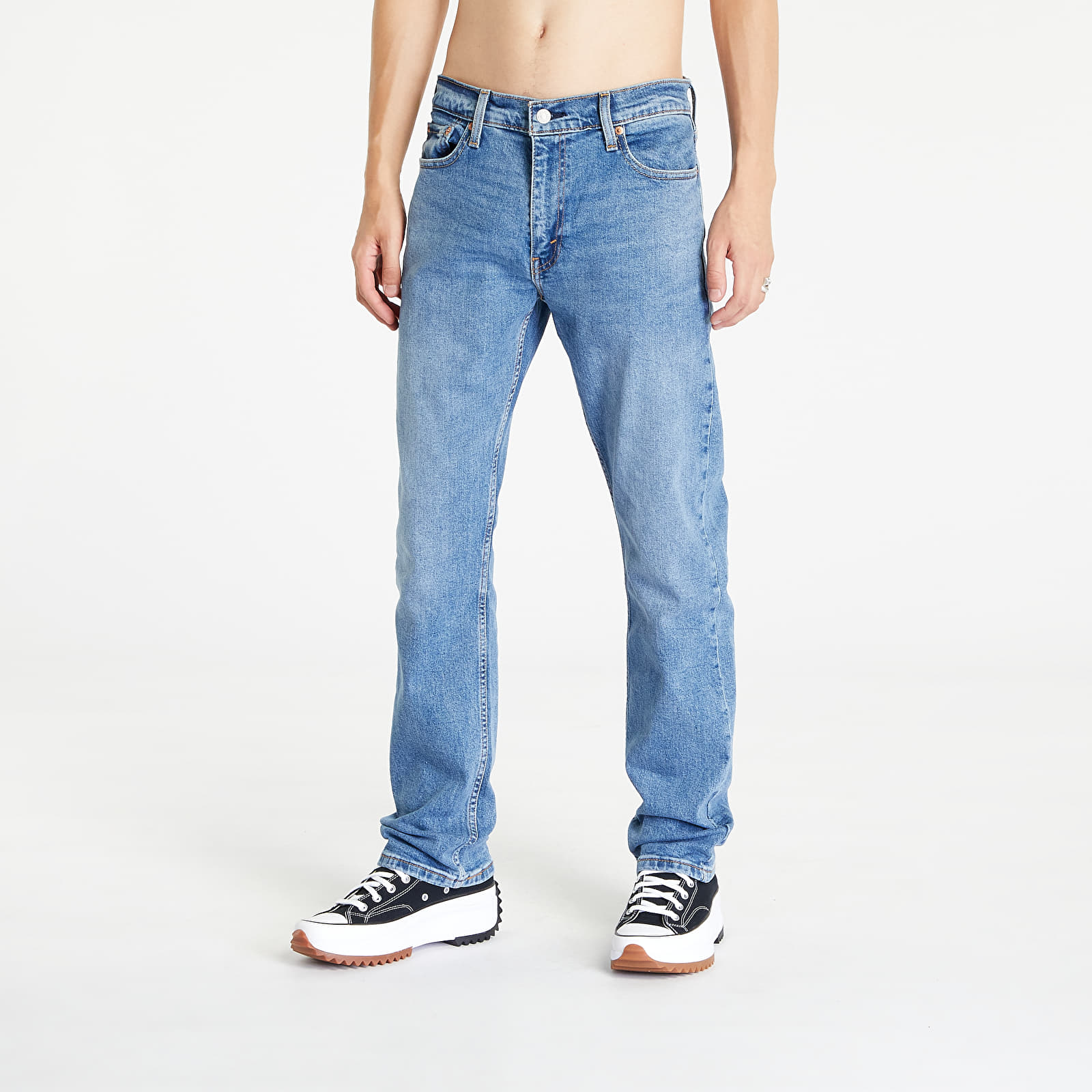 Jeans Levi's® 513 Slim Straight Med Indigo - Worn In