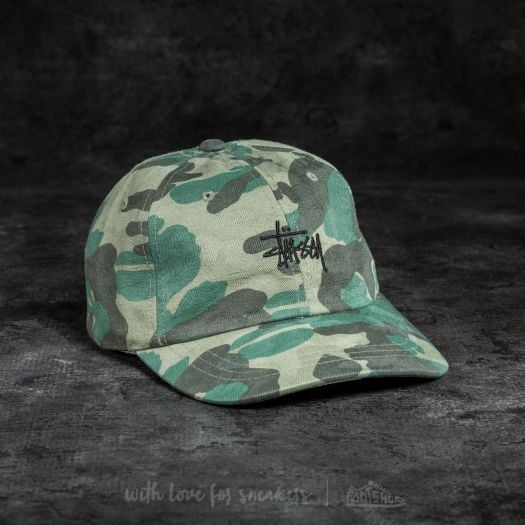 Stussy camo cap sales