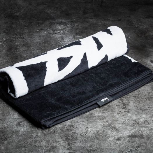 Stüssy Stock Plush Towel Black | Footshop