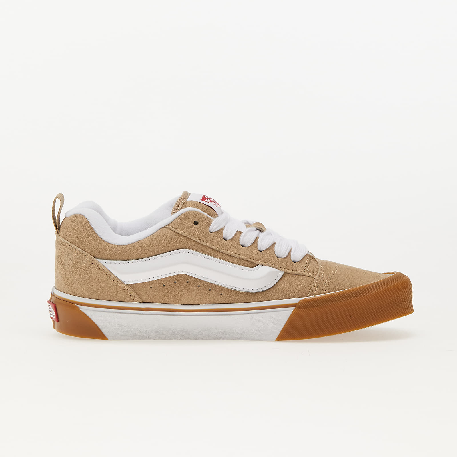Men s shoes Vans Knu Skool Suede Beige Footshop