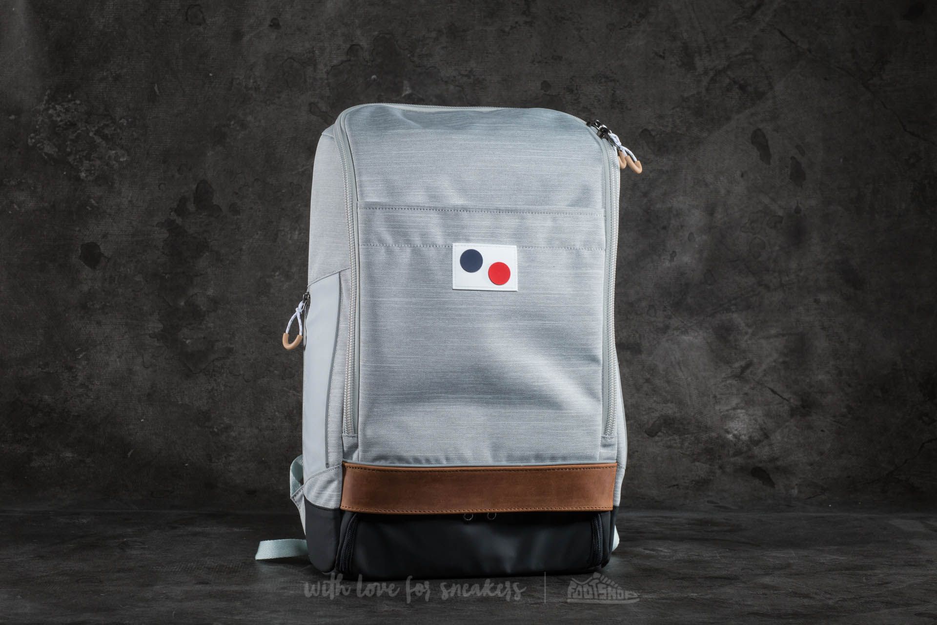 Sacs à dos pinqponq Cubik Large Backpack Blended Grey