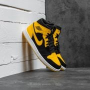 Air Jordan 1 Mid Black/ Varsity Maize-White