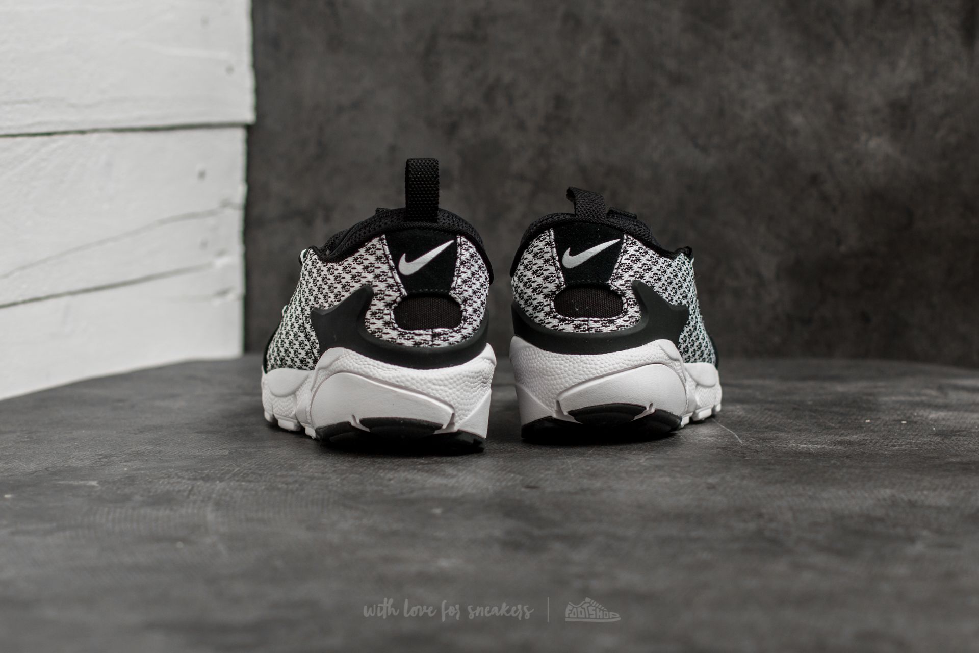 Férfi cipők Nike Air Footscape NM JCRD Black/ White-Black
