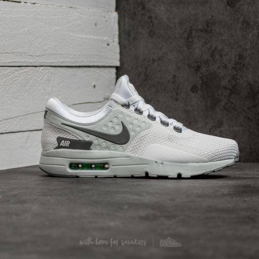 Men s shoes Nike Air Max Zero Essential White Cool Grey Pure Platinum Footshop