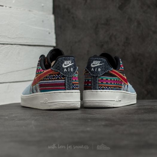 Men s shoes Nike Air Force 1 07 LV8 Light Armory Blue Gym Red Footshop