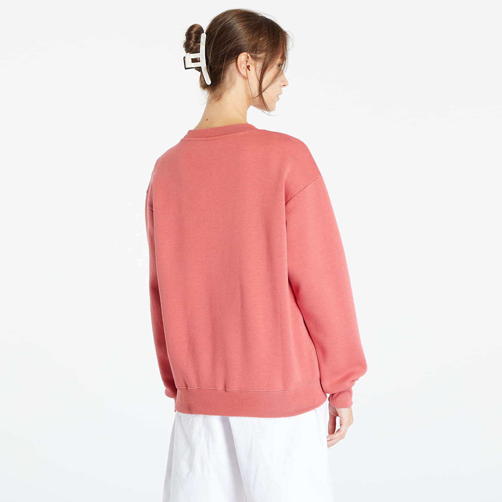 Mikiny Champion Crewneck Sweatshirt Dark Pink