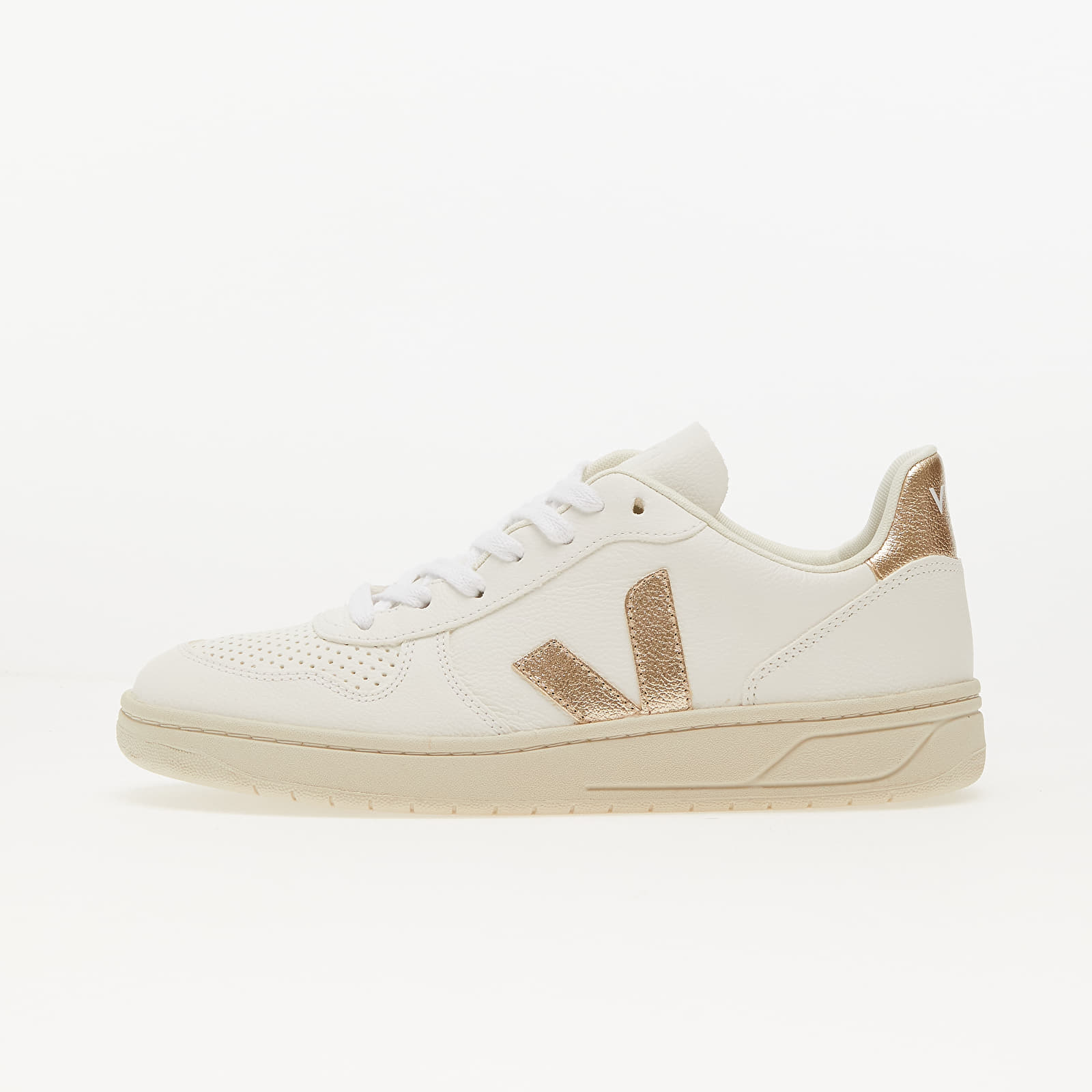 Sneakers Veja W V-10 Chfree Extra-White/ Platine