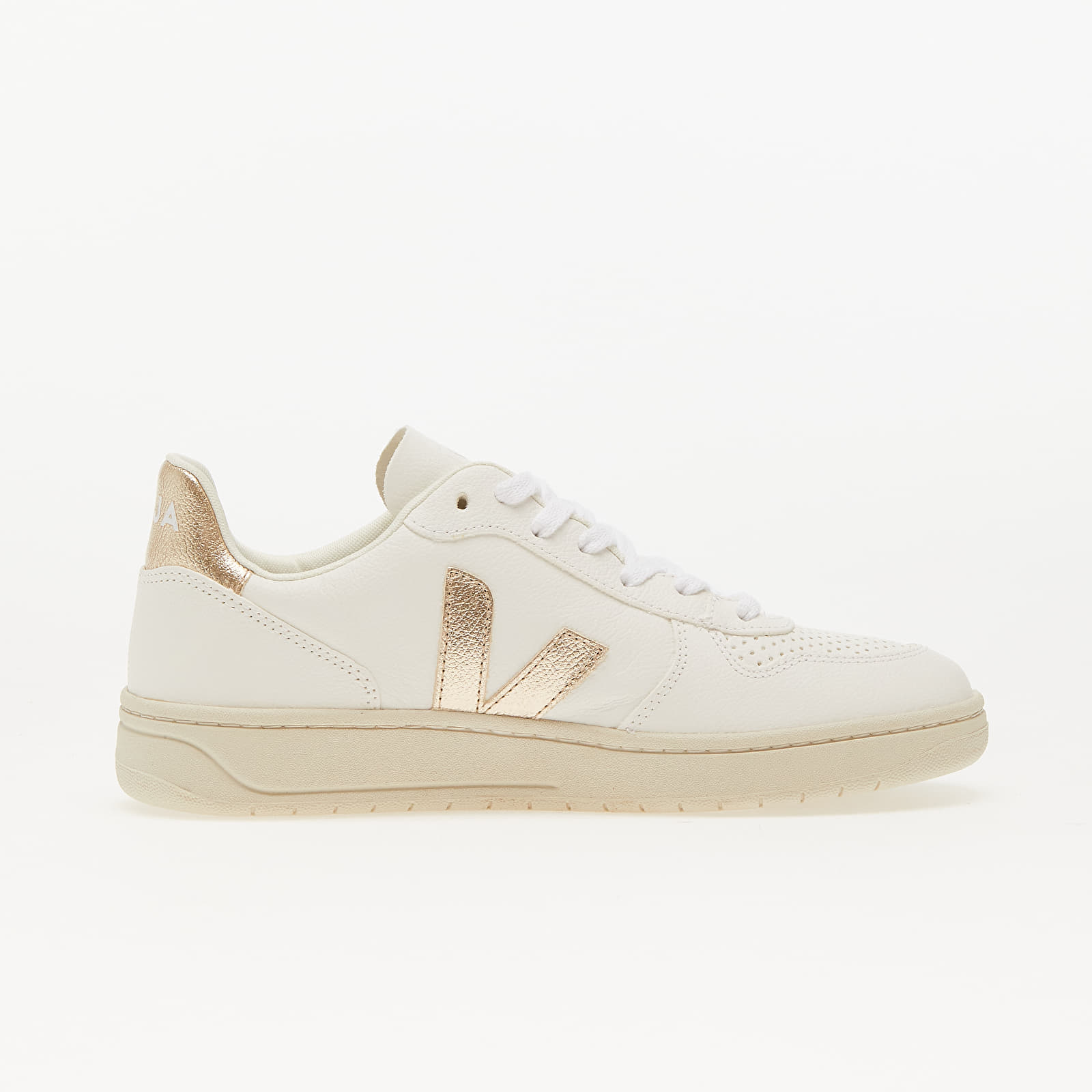 Дамски кецове и обувки Veja W V-10 Chfree Extra-White/ Platine