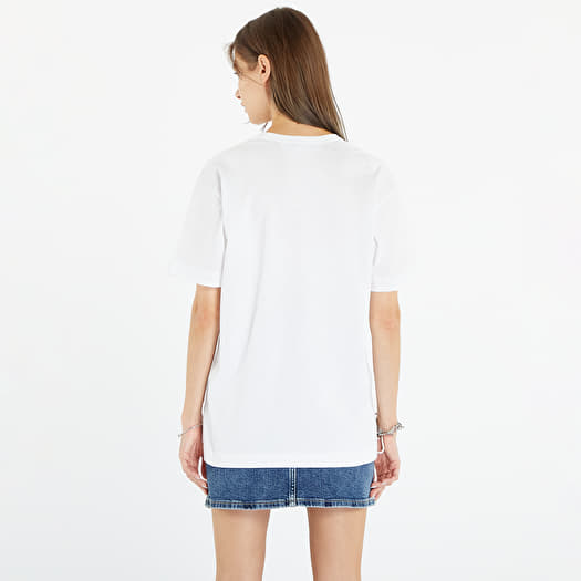 Comme des Garçons PLAY Heart Logo Short Sleeve Tee UNISEX White