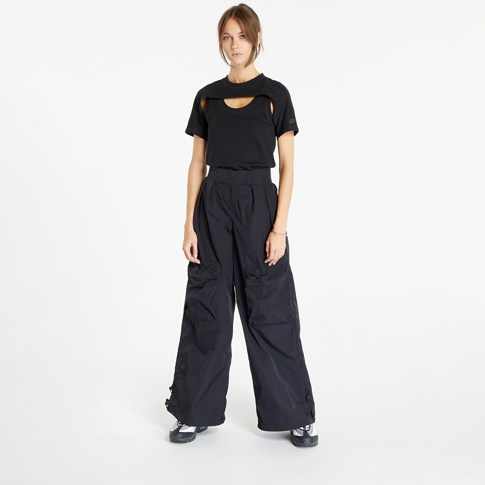 Body Nike Sportswear Tech Pack Dri-FIT ADV Women's Short-Sleeve Bodysuit Black/ Anthracite