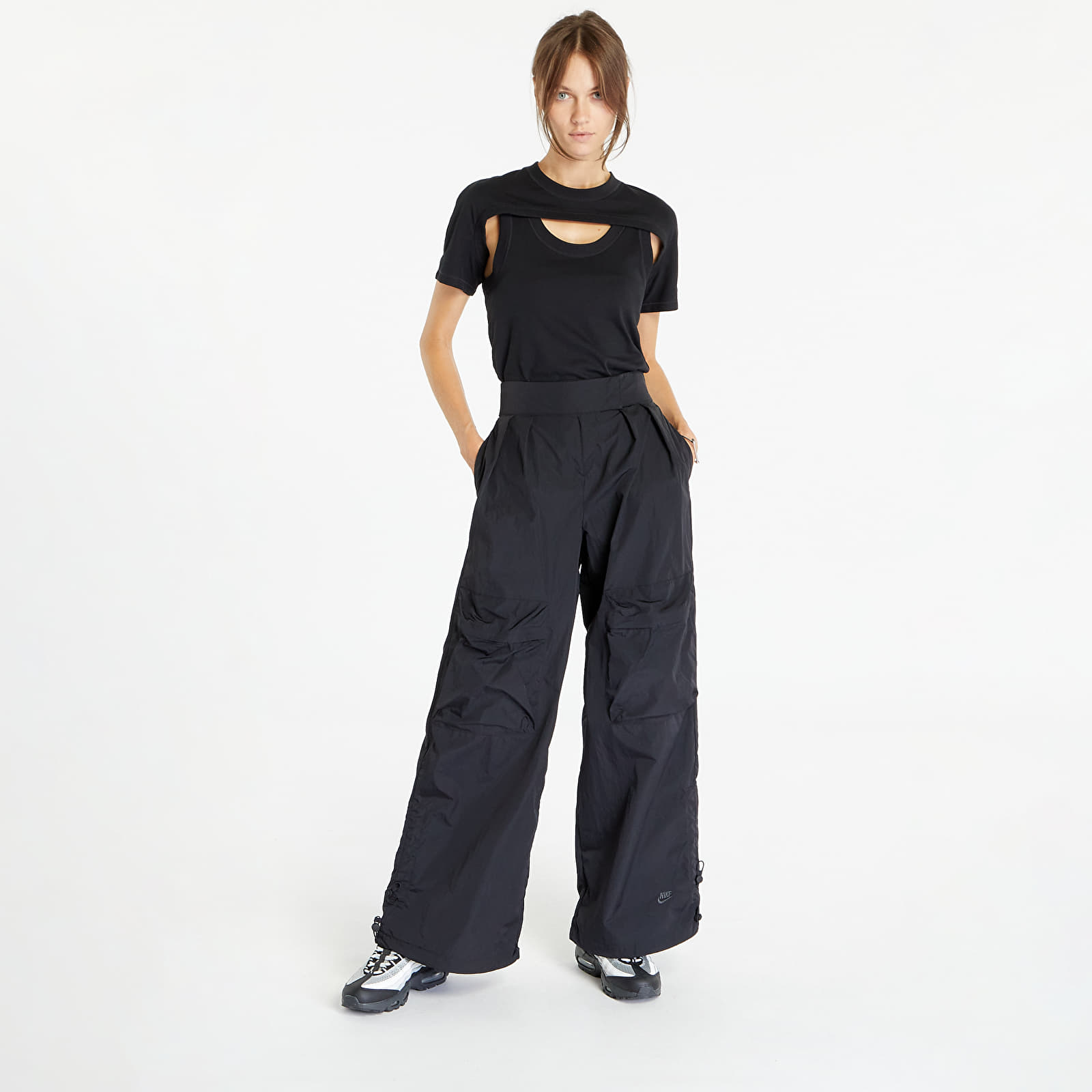 Džíny a kalhoty Nike Sportswear Tech Pack Repel Women's Pants Black/ Black/ Black/ Anthracite