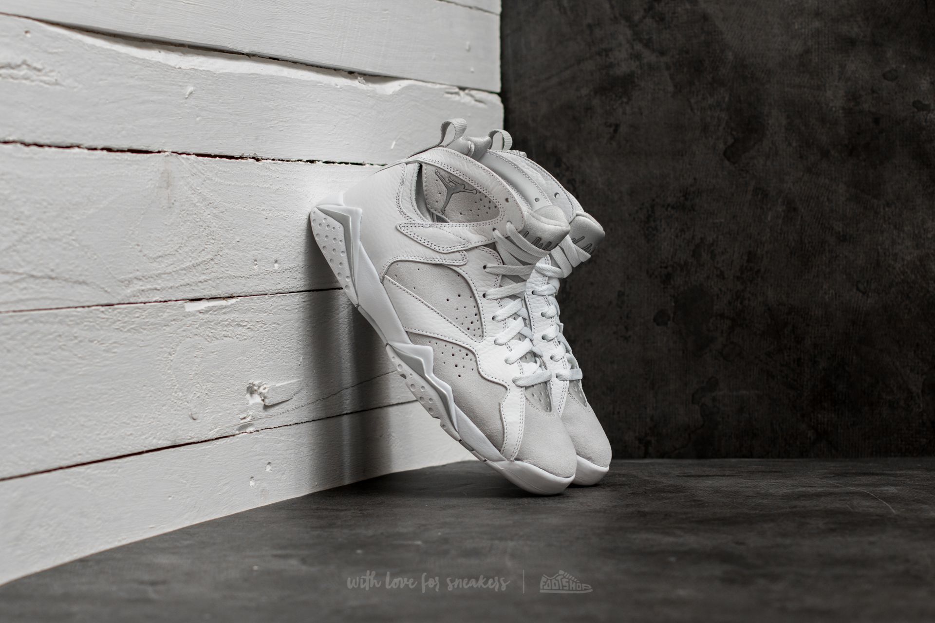 Men's shoes Air Jordan 7 Retro White/ Metallic Silver