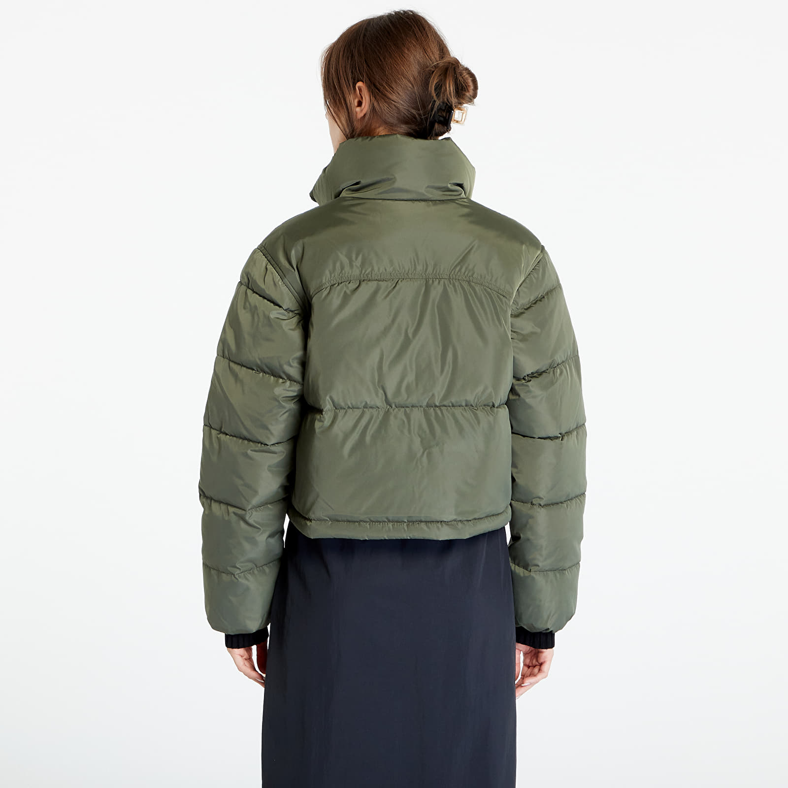 Bundy Calvin Klein Jeans Non Down Cropped Puf Green