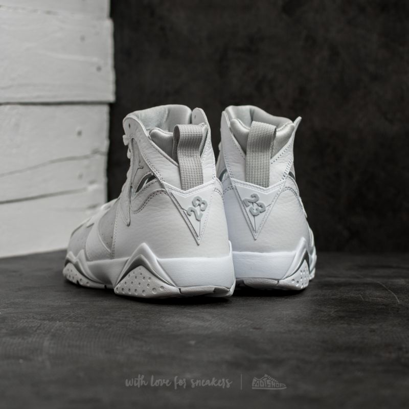 Men's shoes Air Jordan 7 Retro White/ Metallic Silver (304775-120