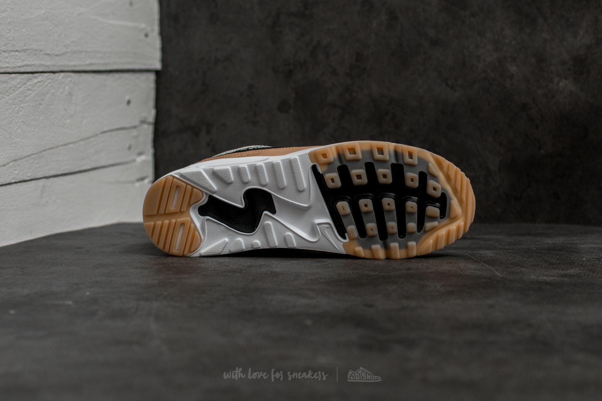 Pánske tenisky a topánky Nike Air Max 90 Ultra 2.0 JCRD BR White/ Black-White-Gum Yellow