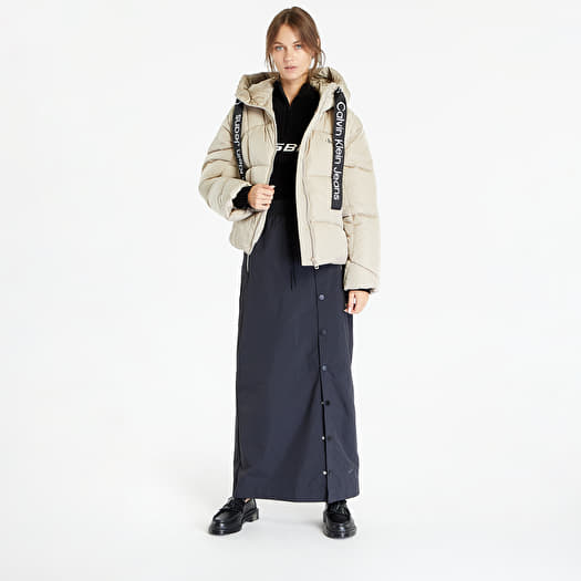 Calvin klein full length down coat 2025