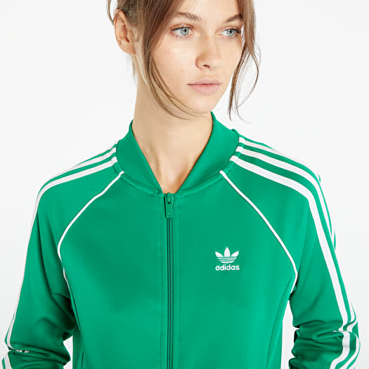 adidas Sustainability Classic Track Top Green Footshop