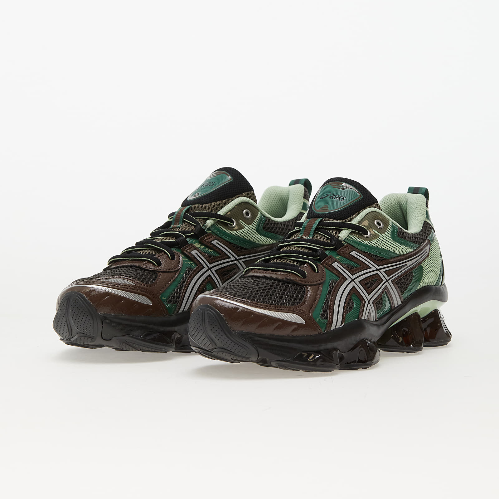 Asics store dark green
