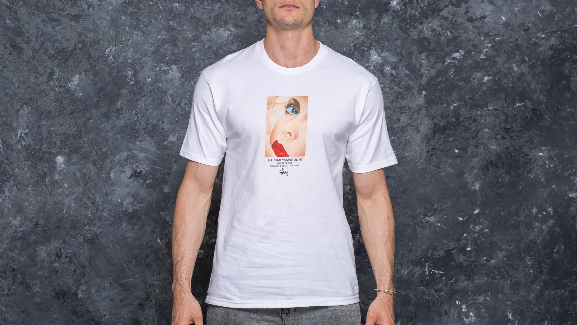 T-Shirts und Hemden Stüssy Harumi Yamaguchi Girl Tee White