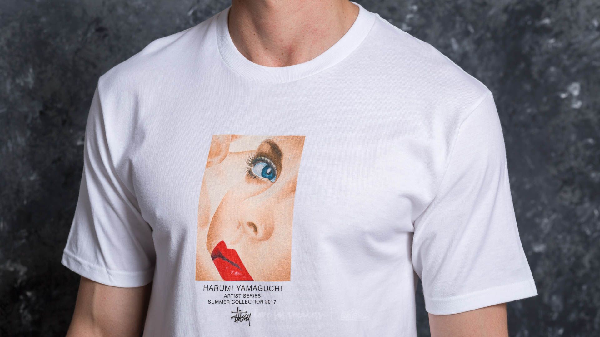 T-Shirts und Hemden Stüssy Harumi Yamaguchi Girl Tee White