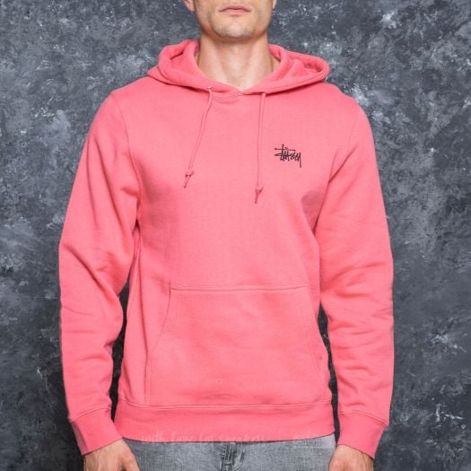 Felpa stussy rosa cappuccio cheap