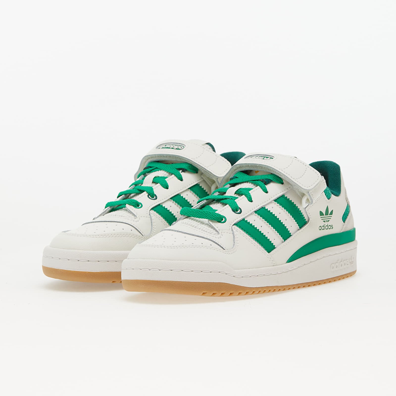 Мъжки кецове и обувки adidas Forum Low Cloud White/ Green/ Gum