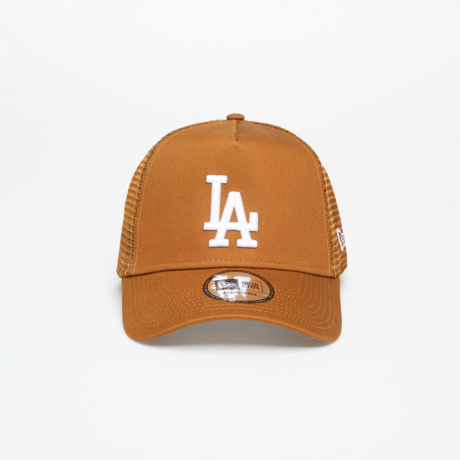Cap New Era Los Angeles Dodgers League Essential Trucker Cap Brown