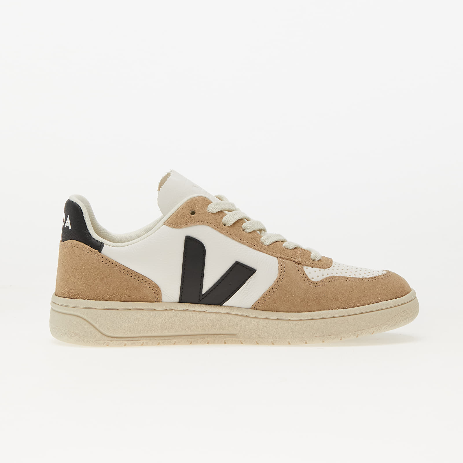 Дамски кецове и обувки Veja V-10 W Extra White/ Black/ Sahara