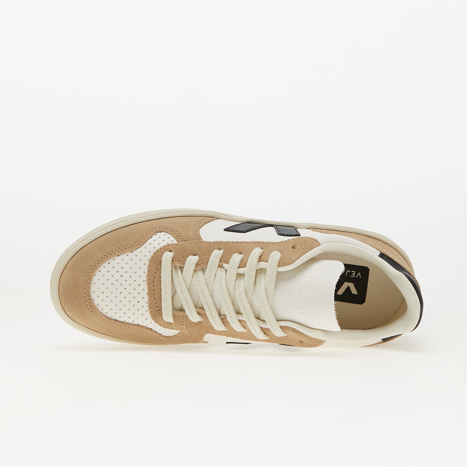 Дамски кецове и обувки Veja V-10 W Extra White/ Black/ Sahara