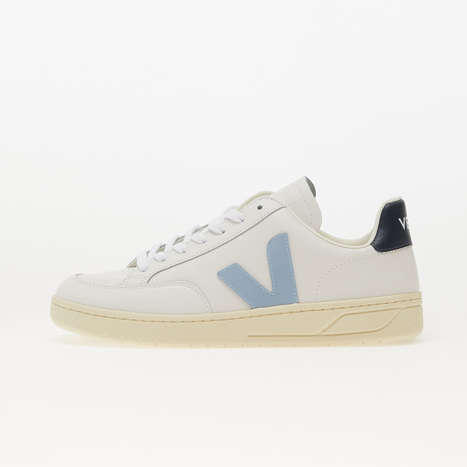 Herren Sneaker und Schuhe Veja V-12 Extra White/ Steel/ Nautico