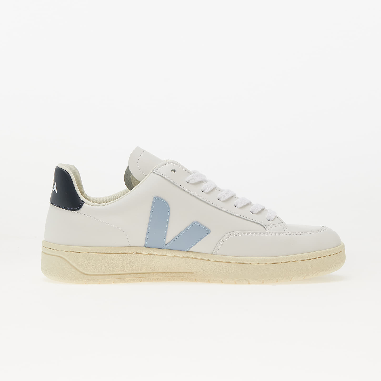 Herren Sneaker und Schuhe Veja V-12 Extra White/ Steel/ Nautico